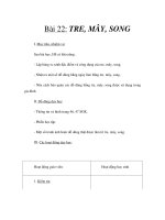 Gíao án 6 - TRE, MÂY, SONG