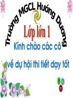 GIÁO DỤC ÂM NHẠC-MÀU HOA