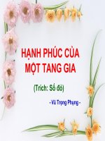 tiết 45.46.hạnh phúc của một tang gia