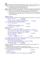 Bài tập định lượng - Vật lý