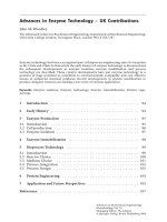 Advances in Enzyme Technology – UK Contributions