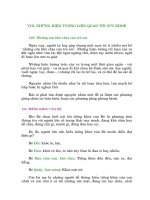 Những hiện tượng liên quan tới sức khỏe