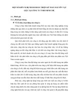 MỘT SỐ KIẾN NGHỊ NHẰM HOÀN THIỆN KẾ TOÁN NGUYÊN VẬT LIỆU TẠI CÔNG TY TNHH MINH TRÍ