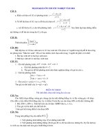 Tham khảo TN Toán 2010 số 1