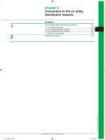 Connection to the LV utility distribution network