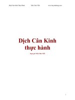 Dịch cân kinh thực hành