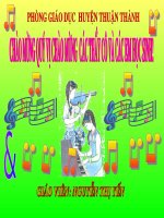 Tiết 14: Ôn bài hát Đi cấy