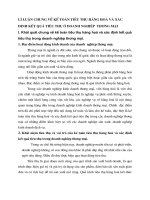 LÍ LUẬN CHUNG VỀ KẾ TOÁN TIÊU THỤ HÀNG HOÁ VÀ XÁC ĐỊNH KẾT QUẢ TIÊU THỤ Ở DOANH NGHIỆP  THƯƠNG MẠI