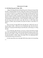 TỔNG QUAN VỀ ADSL