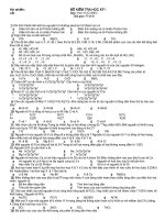 DE THI HOC KI 1 MOI NHAT