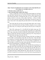 THỰC TRẠNG MARKETING XUẤT KHẨU SANG THỊ TRƯỜNG EU CỦA CÔNG TY CỔ PHẨN MAY 10