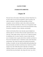 LUYỆN ĐỌC TIẾNG ANH QUA TÁC PHẨM VĂN HỌC-JANE EYRE CHARLOTTE BRONTE Chapter 30