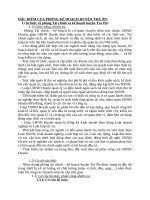 ĐẶC ĐIỂM CỦA PHÒNG KẾ HOẠCH HUYỆN TRÀ ÔN