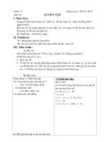 Dai so 9 : Tiet 20 - 22
