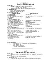 giáo án tuần 9-25