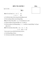 Đề + ĐA KT chương 2 đại 9