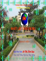 Địa 4: Hà Nội ( Bài dự thi GV giỏi Tỉnh)