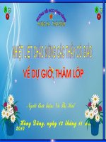 Luyện tập - Tuần 12