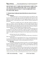 MỘT SỐ NHẬN XÉT VÀ BIỆN PHÁP NHẰM HOÀN THIỆN CÔNG TÁC KẾ TOÁN THÀNH PHẨM TIÊU THỤ VÀ XÁC ĐỊNH KẾT QUẢ KINH DOANH TẠI CÔNG TY TRÁCH NHIỆM HỮU HẠN XÂY DỰNG PHÚ NHUẬN