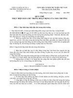 Quy chế Đơn vị văn hóa