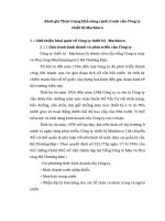 đánh giá Thực trạng khả năng cạnh tranh của Công ty thiết bị Machinco