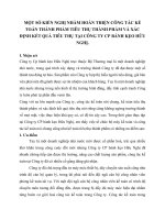 MỘT SỐ KIẾN NGHỊ NHẰM HOÀN THIỆN CÔNG TÁC KẾ TOÁN THÀNH PHẨM TIÊU THỤ THÀNH PHẨM VÀ XÁC ĐỊNH KẾT QUẢ TIÊU THỤ TẠI CÔNG TY CP BÁNH KẸO HỮU NGHỊ