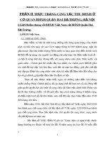 PHẦN II THỰC TRẠNG CÔNG TÁC THU BHXH Ở CƠ QUAN BHXH QUẬN HAI BÀ TRƯNG