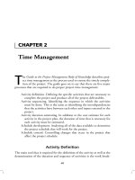 Project Management Professional-Chapter 2