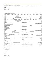 Chữ Chạy DướI Thanh Trạng Thái