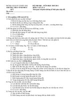 Đề tham kháo 2-HK I