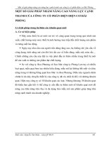 MỘT SỐ GIẢI PHÁP NHẰM NÂNG CAO NĂNG LỰC CẠNH TRANH CỦA CÔNG TY CỔ PHẦN ĐIỆN ĐIỆN CƠ HẢI PHÒNG