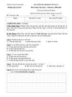 Bài KTGKI TV2  năm 10-11