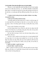 Cơ sở lí luận về tiêu thụ sản phẩm trong các doanh nghiệp