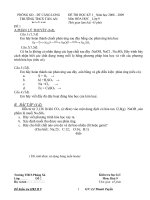 Bộ đề kiểm tra học kỳ