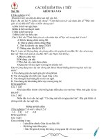 Bộ đề kiểm tra định kì học kì II