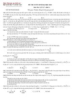 LT cấp tốc Vật Lý 2010 số 14