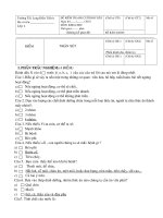 ĐỀ THI LỚP 4 CHK II