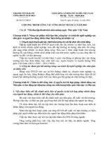 Chương trình công tác tháng 11-2010