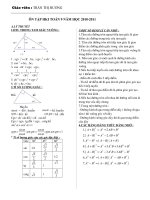 ôn tập toán 9 hk1