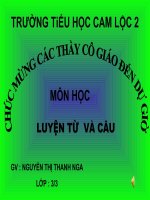 LTVC: Hoạt động- So sánh