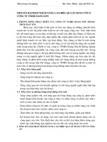 MỘT SỐ GIẢI PHÁP NHẰM NÂNG CAO HIỆU QUẢ SỬ DỤNG VỐN Ở CÔNG TY TNHH GIANG SƠN