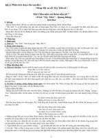 MỘT SỐ ĐỀ VĂN THAM KHẢO HỌC KÌ 1