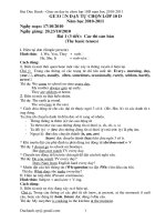 tu chon tieng anh 10