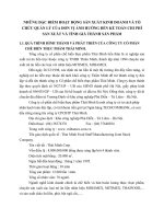 NHỮNG ĐẶC ĐIỂM HOẠT ĐỘNG SẢN XUẤT KINH DOANH VÀ TỔ CHỨC QUẢN LÝ CỦA ĐƠN VỊ ẢNH HƯỞNG ĐẾN KẾ TOÁN CHI PHÍ SẢN XUẤT VÀ TÍNH GIÁ THÀNH SẢN PHẨM