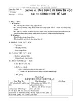 Bai 31. Cong nghe te bao