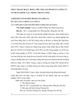 THỰC TRẠNG HOẠT  ĐỘNG TIÊU THỤ SẢN PHẨM CỦA CÔNG TY CỔ PHẦN GIỐNG CÂY TRỒNG TRUNG ƯƠNG