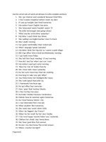 bồi dưỡng Tiêng Anh 9