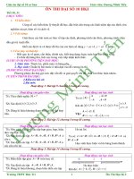 Giáo án ôn thi HKI