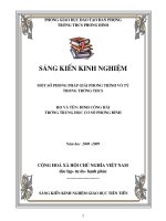 Các phương pháp giải phương trình vô tỷ