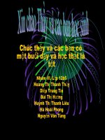 Bài thực hành của HS